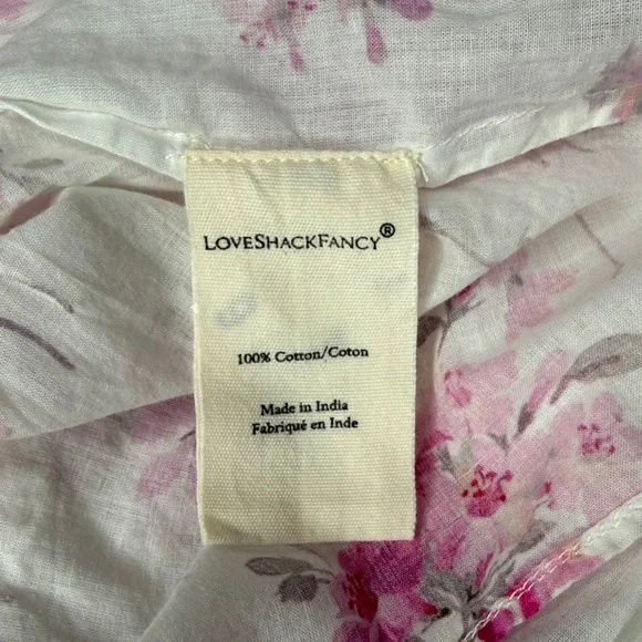 LoveShackFancy Deanna Halter Dress Warm Pink Cloud XL - Picture 7 of 7